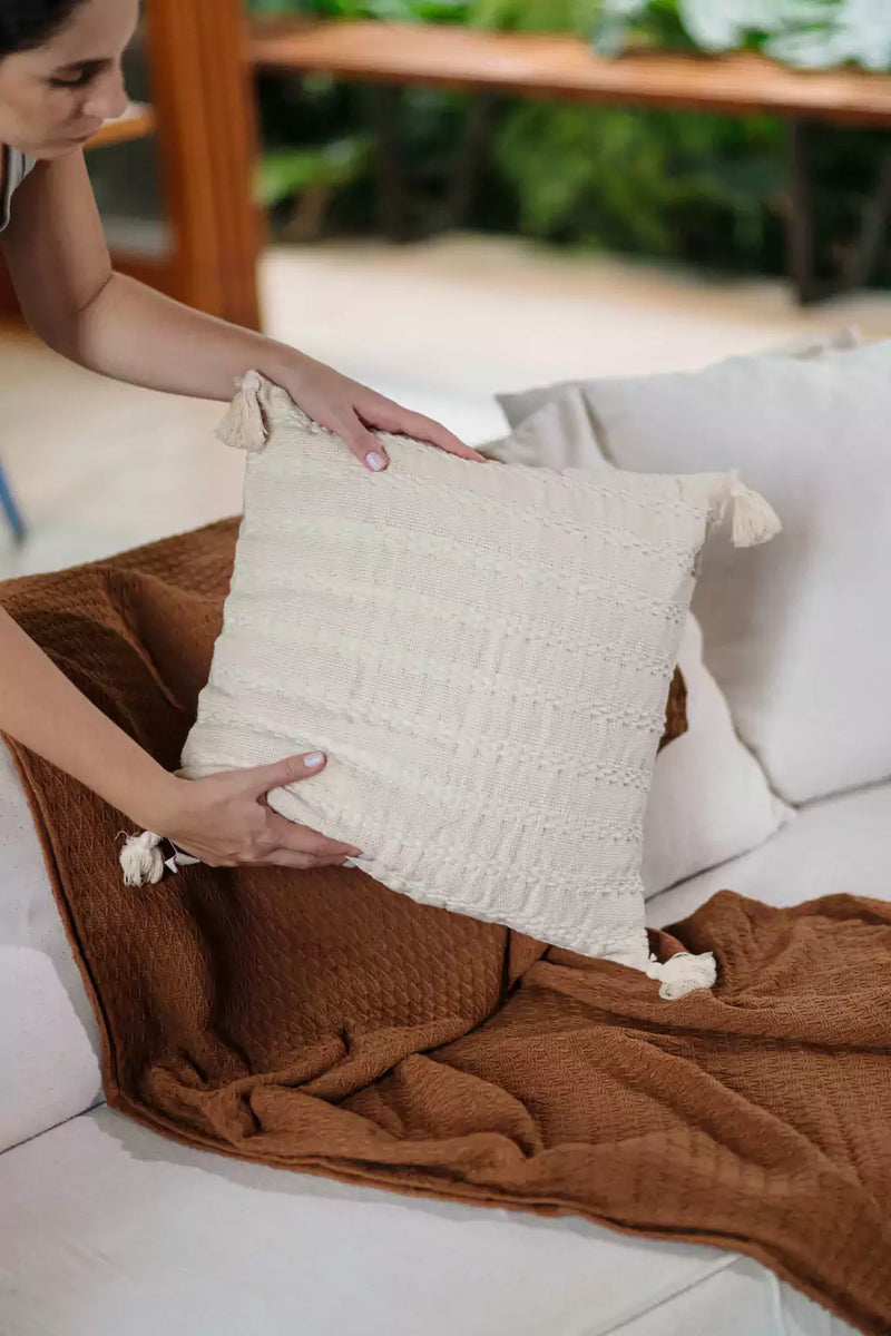 Almohadón Boho Cru 45x45